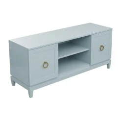 Queen Credenza -Furniture Shop QueenCredenzaMatrix.CitationBlue.03