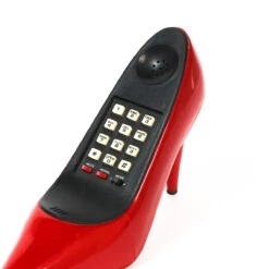 Red High Heel Telephone -Furniture Shop RT 102 SP23RedHighHeelTelephone.02