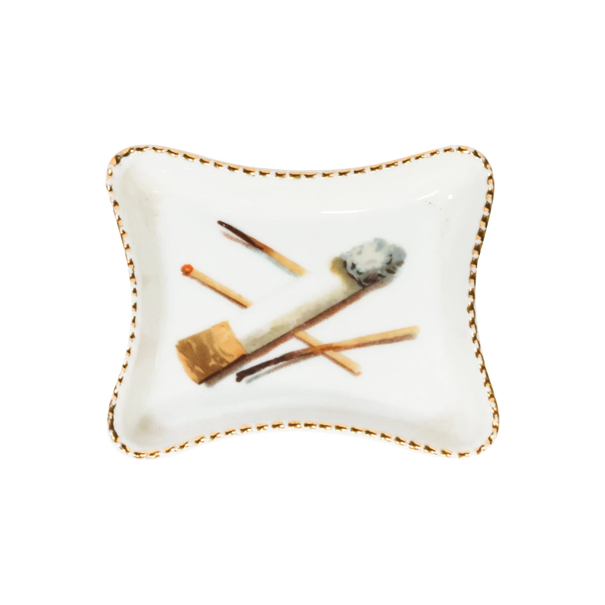 Cigarette Print Ash Tray 1 Cigarette Print Ash Tray