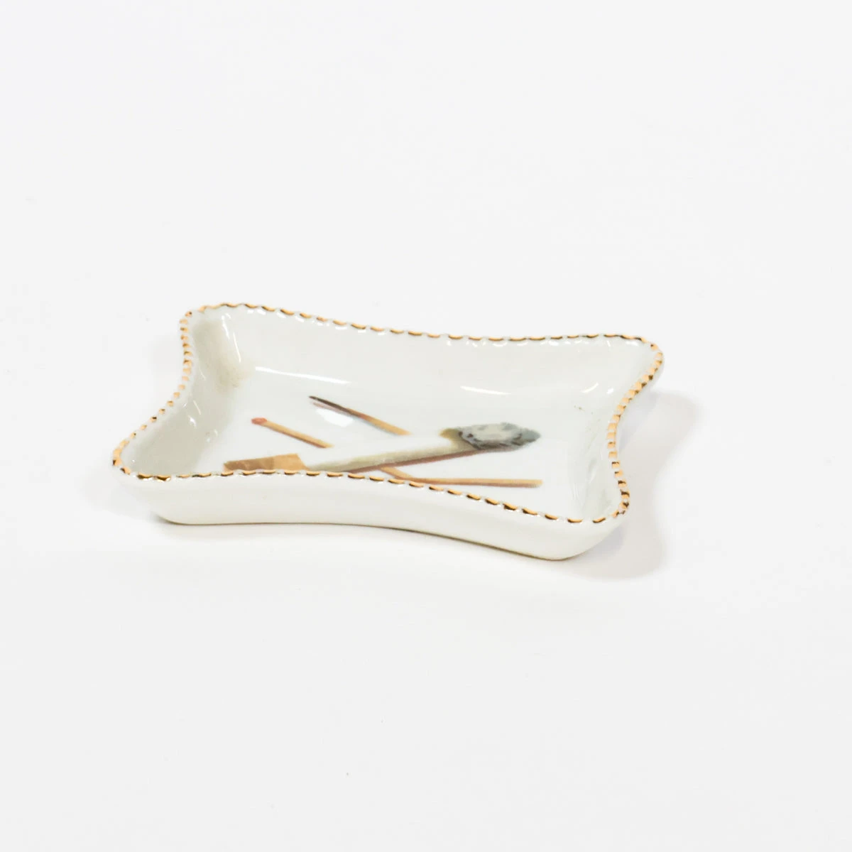 Cigarette Print Ash Tray 2 Cigarette Print Ash Tray - Image 2