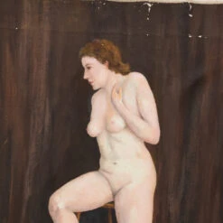 Nude On Barstool 9 Nude On Barstool -Furniture Shop RT 25 F22NudeonBarstool.04