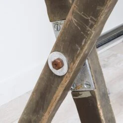 Wood Crossed Clothing Rack 12 Wood Crossed Clothing Rack -Furniture Shop RT 88 SP23WoodCrossedClothingRack.05