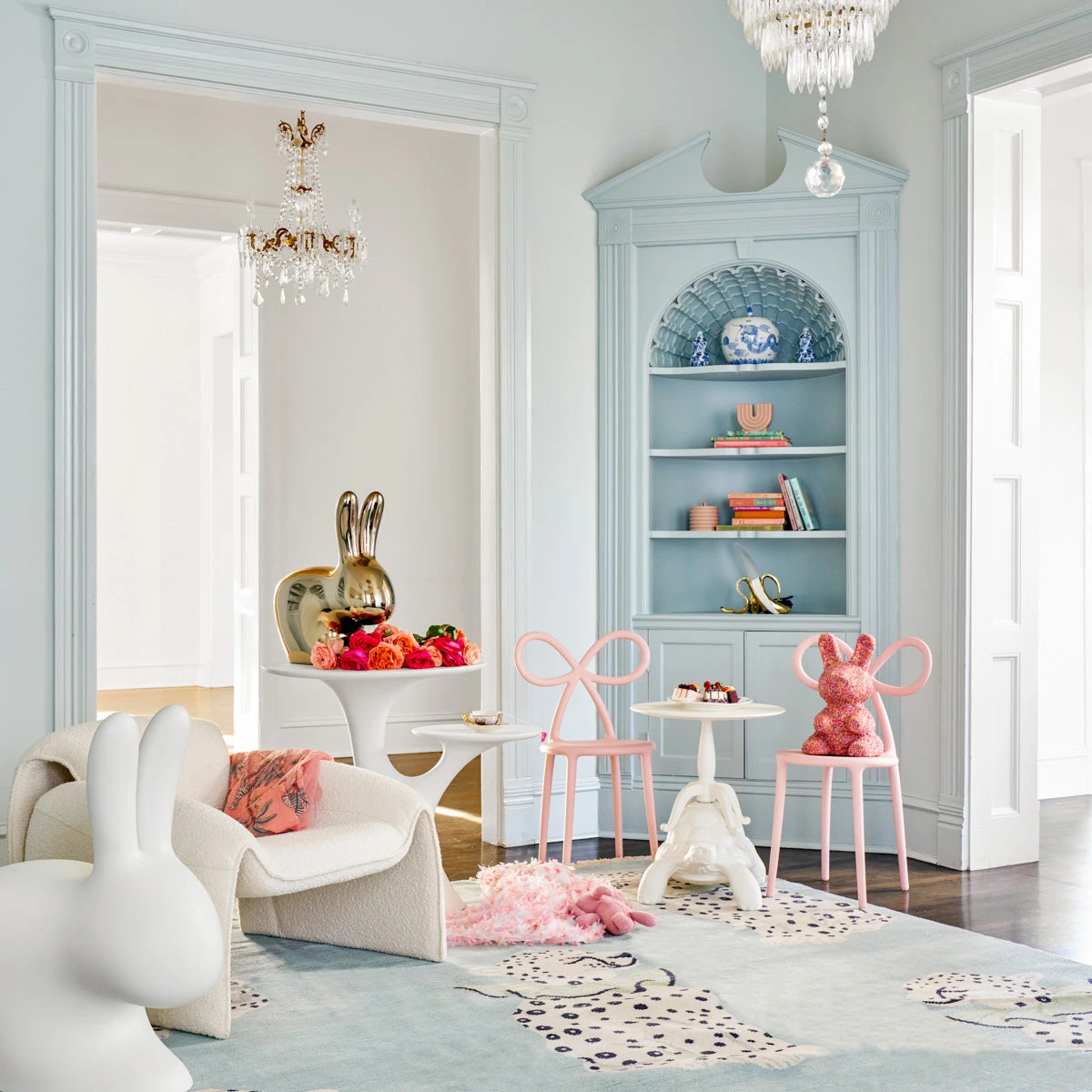 Ribbon Chair Pink 2 Ribbon Chair Pink - Image 2