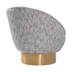 Rainmaker Swivel Chair In Stone Blue - Right -Furniture Shop RainmakerSwivelChairInStoneBlue Right.03