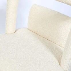 Revelry Dining Chair In Ivory Boucle -Furniture Shop RevelryDiningChairinIvoryBoucle.04