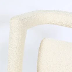 Revelry Dining Chair In Ivory Boucle -Furniture Shop RevelryDiningChairinIvoryBoucle.05