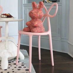 Ribbon Chair Pink 9 Ribbon Chair Pink -Furniture Shop Ribbonchair.09