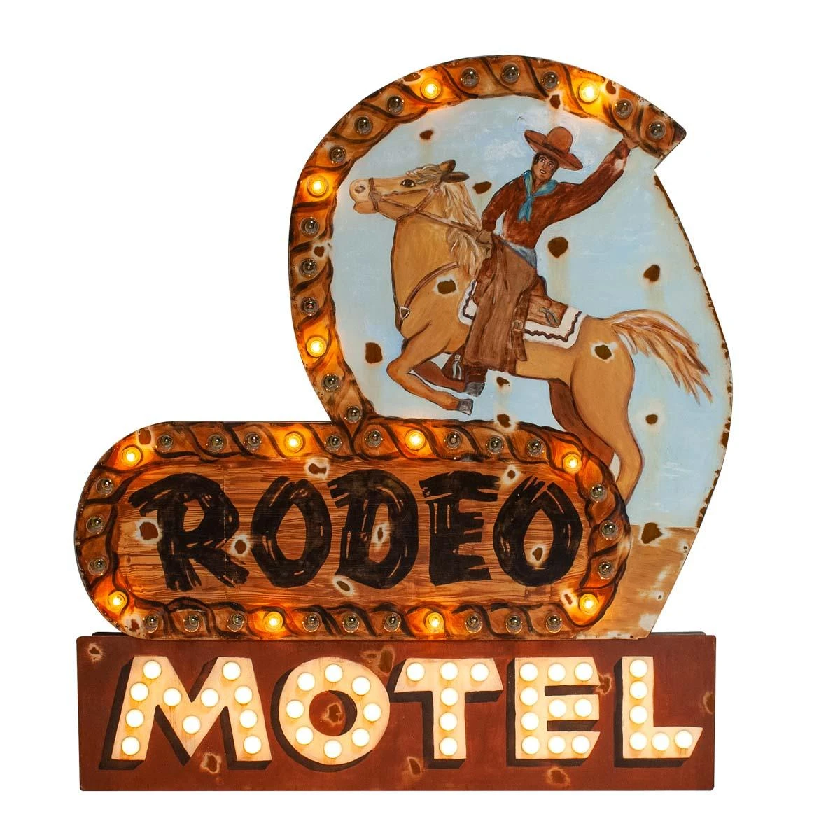 Rodeo Motel Sign 1 Rodeo Motel Sign