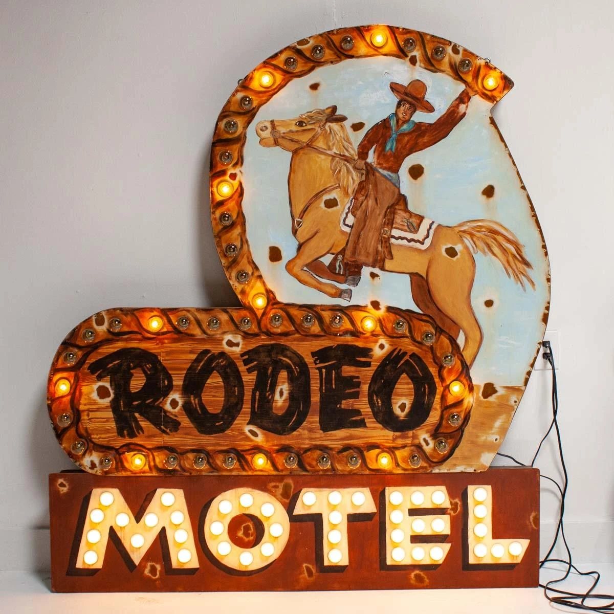 Rodeo Motel Sign 3 Rodeo Motel Sign - Image 3