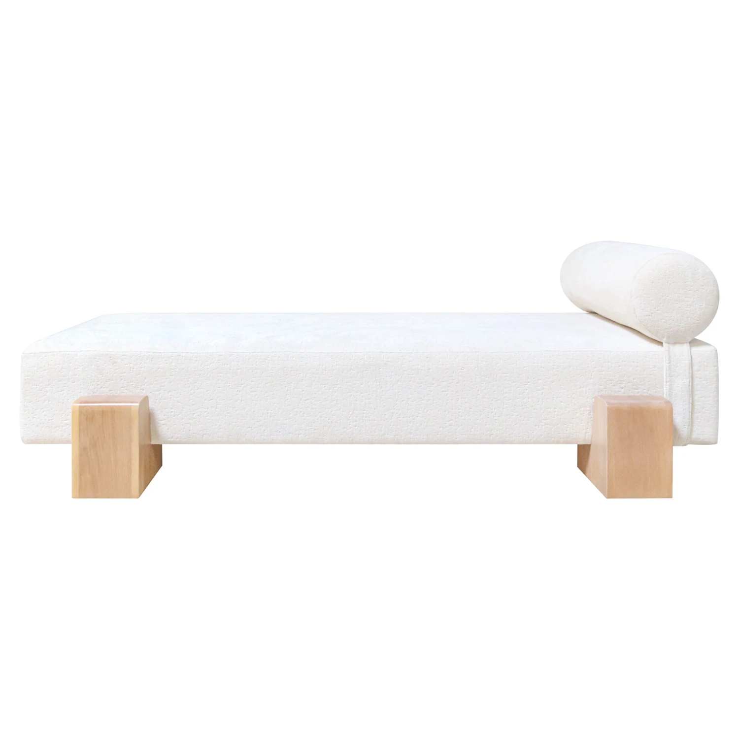 Row Daybed In Ivory Tweed 1 Row Daybed In Ivory Tweed