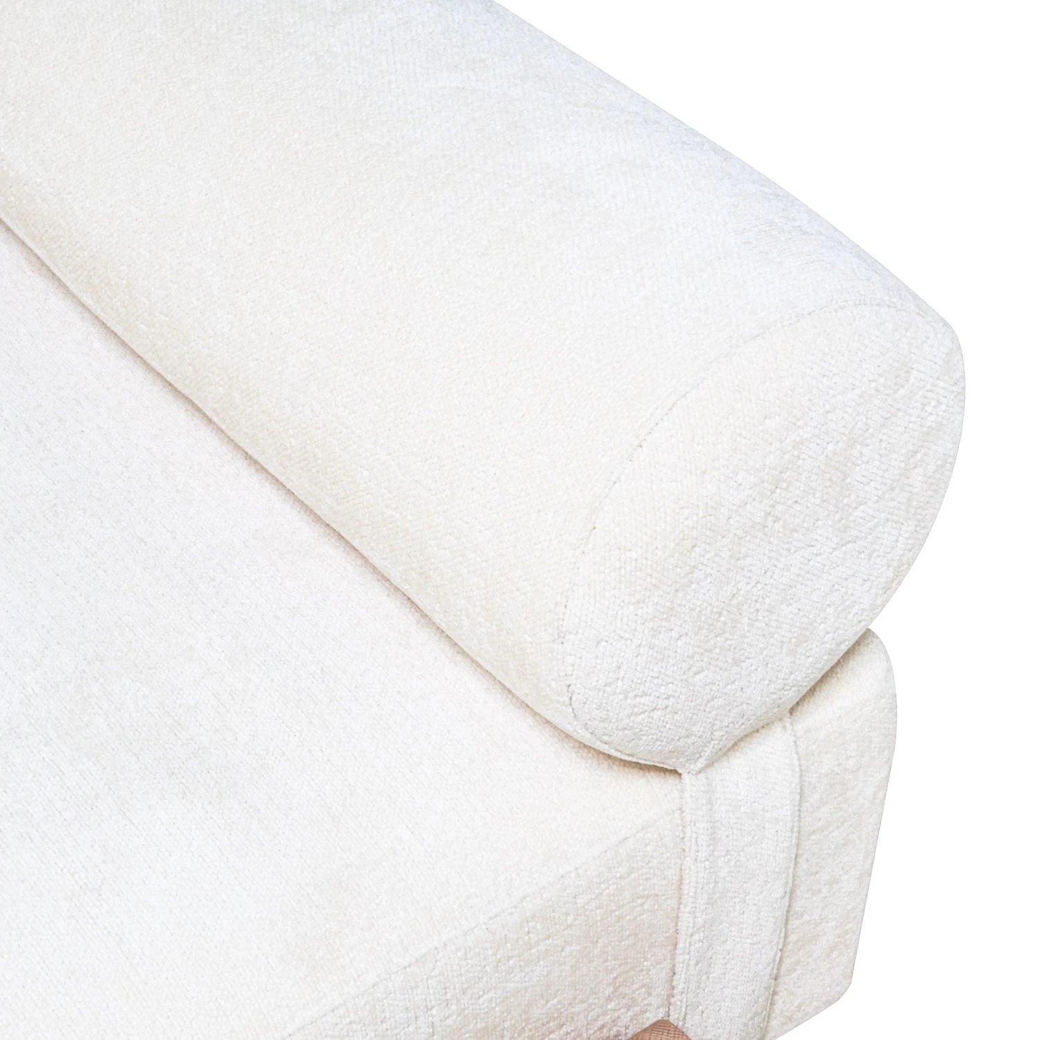 Row Daybed In Ivory Tweed 4 Row Daybed In Ivory Tweed - Image 4