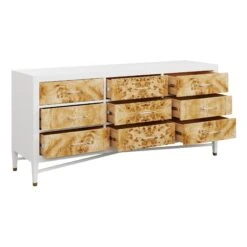 Custom Sadie Dresser -Furniture Shop SadieDresser.GoldenPecanMappaBurl.04 3f617f46 7648 4013 a547 9aacb953996d