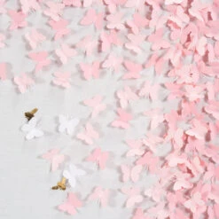 Scattered Butterflies Large - Light Pink -Furniture Shop ScatteredButterflies LightPink.03