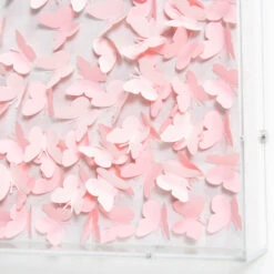 Scattered Butterflies Large - Light Pink -Furniture Shop ScatteredButterflies LightPink.06