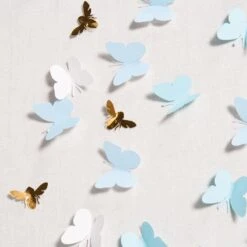 Scattered Butterflies Large - Light Blue 7 Scattered Butterflies Large - Light Blue -Furniture Shop Scattered 20Butterflies 20 20Light 20Blue.04