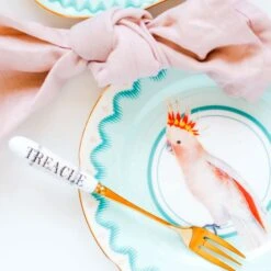 Set Of 4 Pretty Pastel Animal Cake Plates -Furniture Shop Setof4PrettyPastelAnimalCakePlates.04
