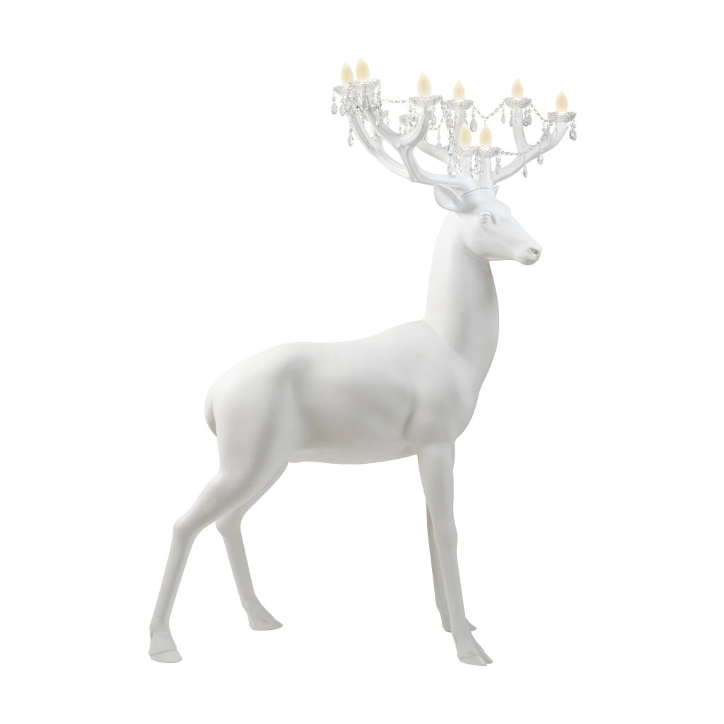 Sherwood Deer Lamp - White 1 Sherwood Deer Lamp - White