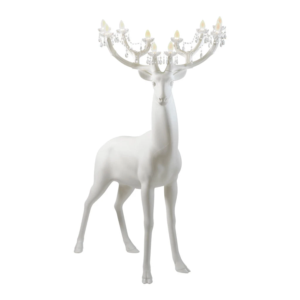 Sherwood Deer Lamp - White 3 Sherwood Deer Lamp - White - Image 3