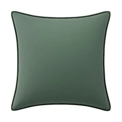 Custom Pillow - Simone Sage Velvet 20 Custom Pillow - Simone Sage Velvet -Furniture Shop SimoneSageVelvetwithStacyEmeraldVelvetPiping.01