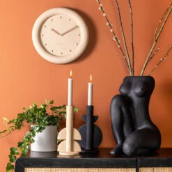 Sitting Lady Plant Pot - Black -Furniture Shop SittingLadyPlantPot Black.07