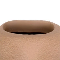 Sitting Lady Plant Pot - Sand Brown -Furniture Shop SittingLadyPlantPot SandBrown.06