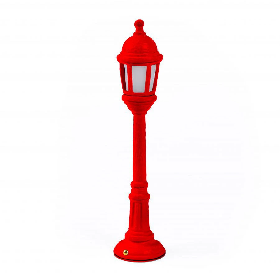 Street Lamp Dining By Seletti - Red 1 Street Lamp Dining By Seletti - Red