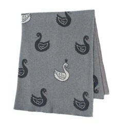 Swan Baby Throw