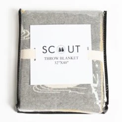 Swan Baby Throw - Light Grey -Furniture Shop Swan 20Baby 20Throw 20 20Light 20Grey.03