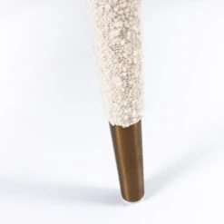 Tavish Dining Chair In Ivory Boucle -Furniture Shop TavishDiningChairinIvoryBoucle.06