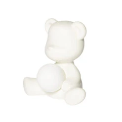 Teddy Girl Lamp - White -Furniture Shop TeddyGirlLamp White.03