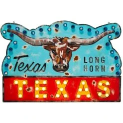 Texas Longhorn Sign