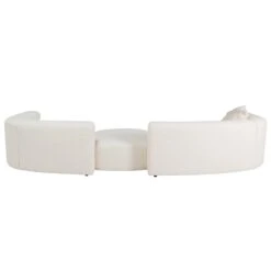 The Straight Talker Sectional In Ivory Boucle -Furniture Shop TheSraightTalkerSectional.02