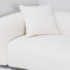 The Straight Talker Sectional In Ivory Boucle -Furniture Shop TheSraightTalkerSectional.04