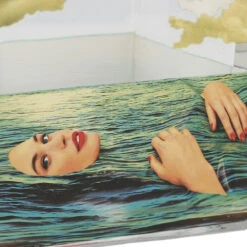 Toiletpaper Sea Girl Glass Vase By Seletti -Furniture Shop Toiletpaper Seagirl Glass Vase by Seletti.04