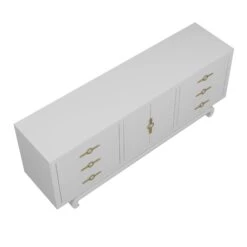 Custom Toulouse Credenza -Furniture Shop ToulouseCredenzaMatrix.FalconGrey.01