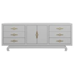 Custom Toulouse Credenza -Furniture Shop ToulouseCredenzaMatrix.FalconGrey.02