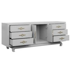 Custom Toulouse Credenza -Furniture Shop ToulouseCredenzaMatrix.FalconGrey.04