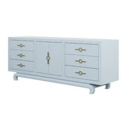 Custom Toulouse Credenza -Furniture Shop ToulouseCredenzaMatrix.GulfstreamBlue.03