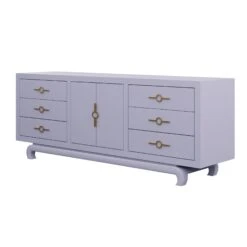 Custom Toulouse Credenza -Furniture Shop ToulouseCredenzaMatrix.MerlinLavender.03