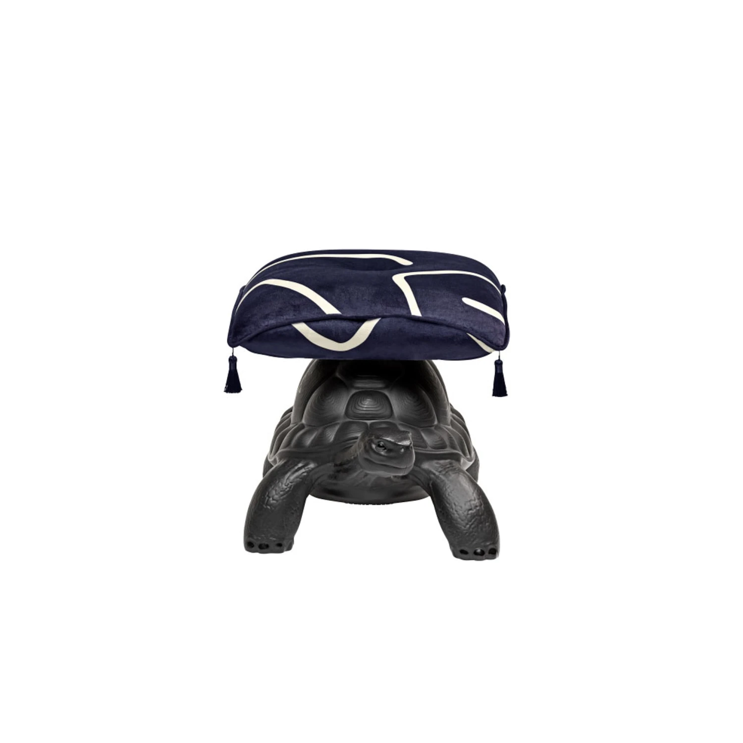 Turtle Carry Pouf - Black 2 Turtle Carry Pouf - Black - Image 2