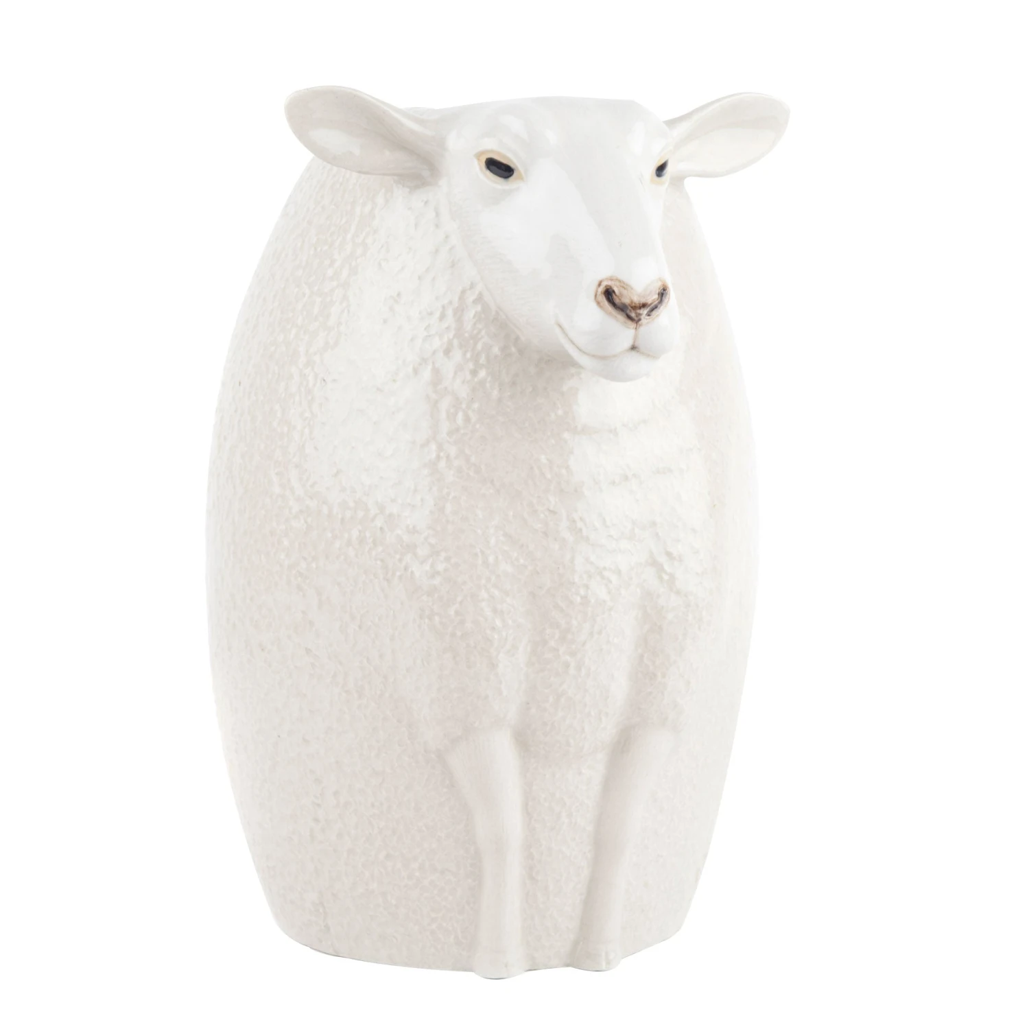 White Faced Suffolk Sheep Flower Vase 1 White Faced Suffolk Sheep Flower Vase