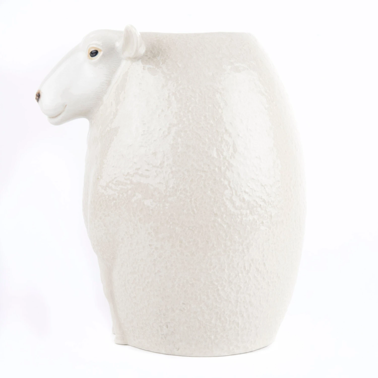 White Faced Suffolk Sheep Flower Vase 2 White Faced Suffolk Sheep Flower Vase - Image 2