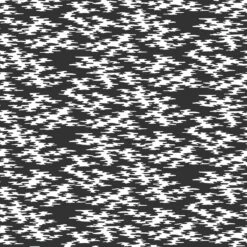 Wood Block Clouds - Black