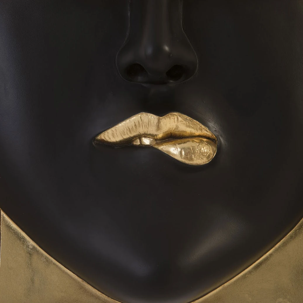 Fashion Faces Large Pout Wall Art - Black 3 Fashion Faces Large Pout Wall Art - Black - Image 3