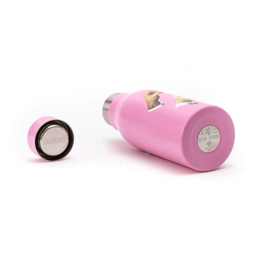 Toiletpaper Thermal Bottle - Pink Lipsticks By Seletti 3 Toiletpaper Thermal Bottle - Pink Lipsticks By Seletti - Image 3